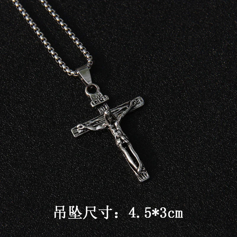 Cross No. 6 70cm Steel Chain