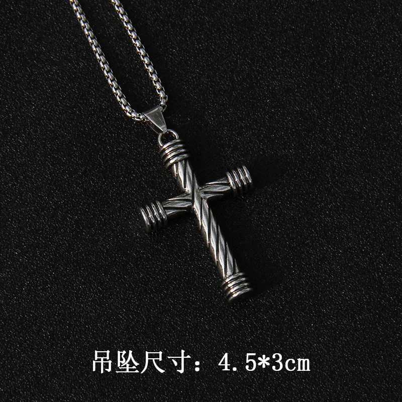 Cross No. 7 70cm Steel Chain