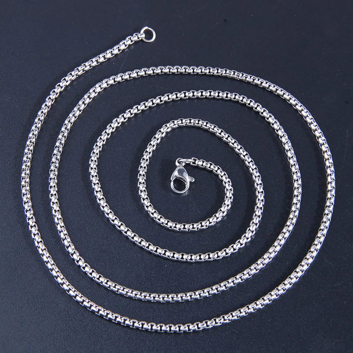 Custom Necklaces Designs-Simple Style Geometric Stainless Steel Plating Necklace