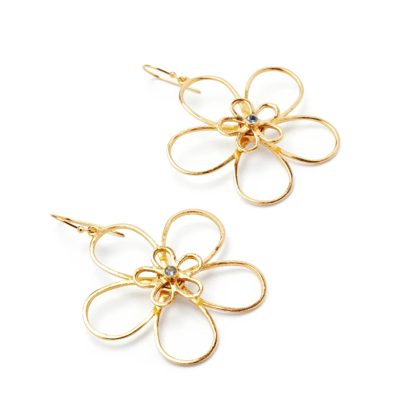 Best Light Earrings-Amorcito Daisy Spinner Earring