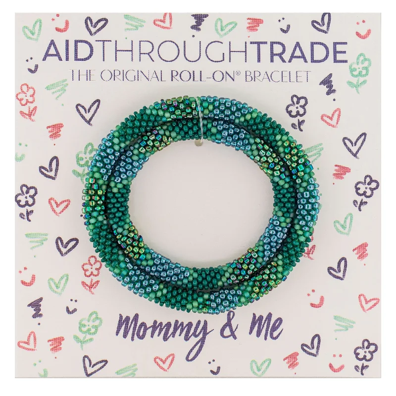 Bracelets Shine Test-*NEW* Mommy & Me Roll-On® Bracelets <br> Aurora