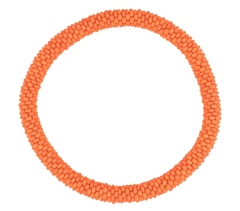 Cheap Bracelets For Sale-Men's Roll-On® Bracelet <br> Solid Orange