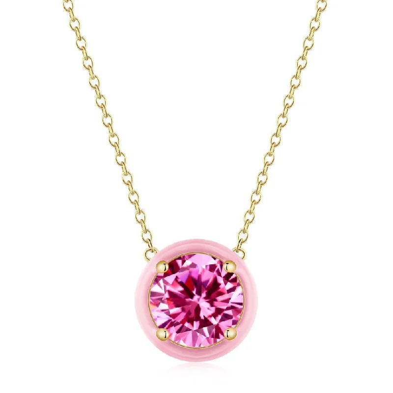 Golden Pink round Dy190132