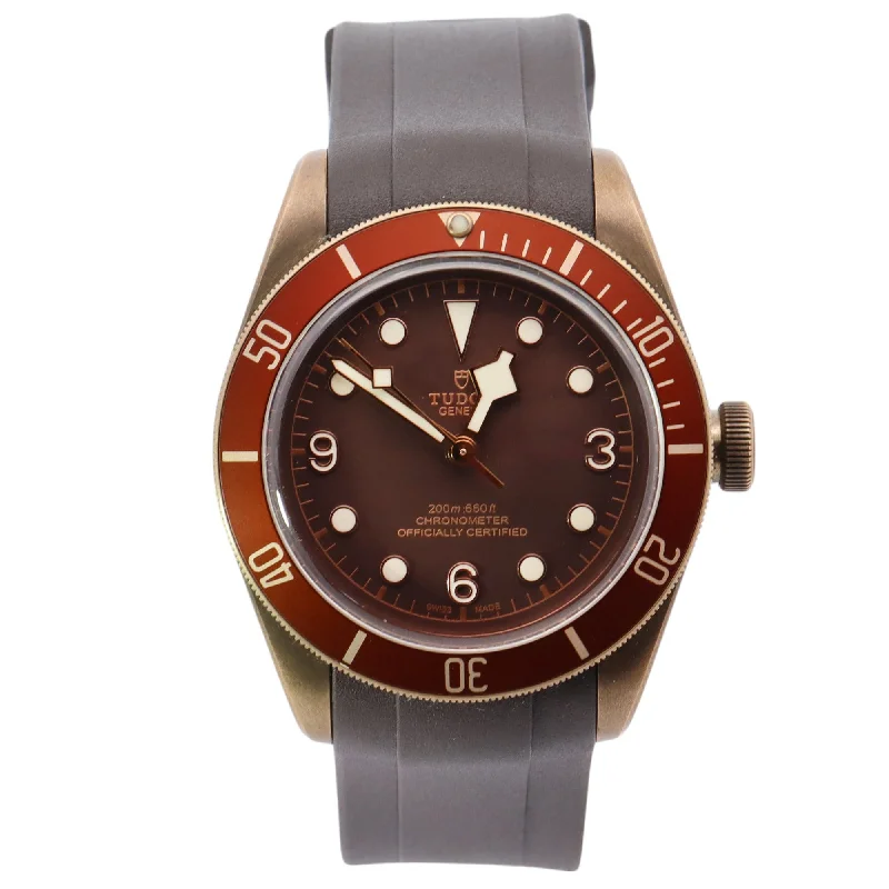 Watches For Single Wear-Tudor Black Bay 43mm Brown Dial Watch Ref# 79250BM