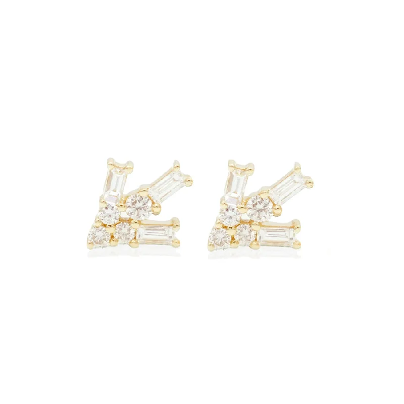 Best Earrings For Daily Use-Diamond Arrow Studs