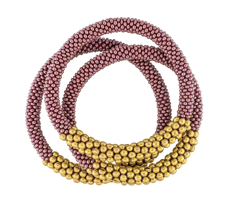 Bracelets For Beach Days-<br> Statement Roll-On® Bracelets <br>  Golden Division Mulberry