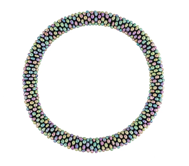 Bracelets For Young Teens-8 inch Roll-On® Bracelet <br> Lunar Rainbow