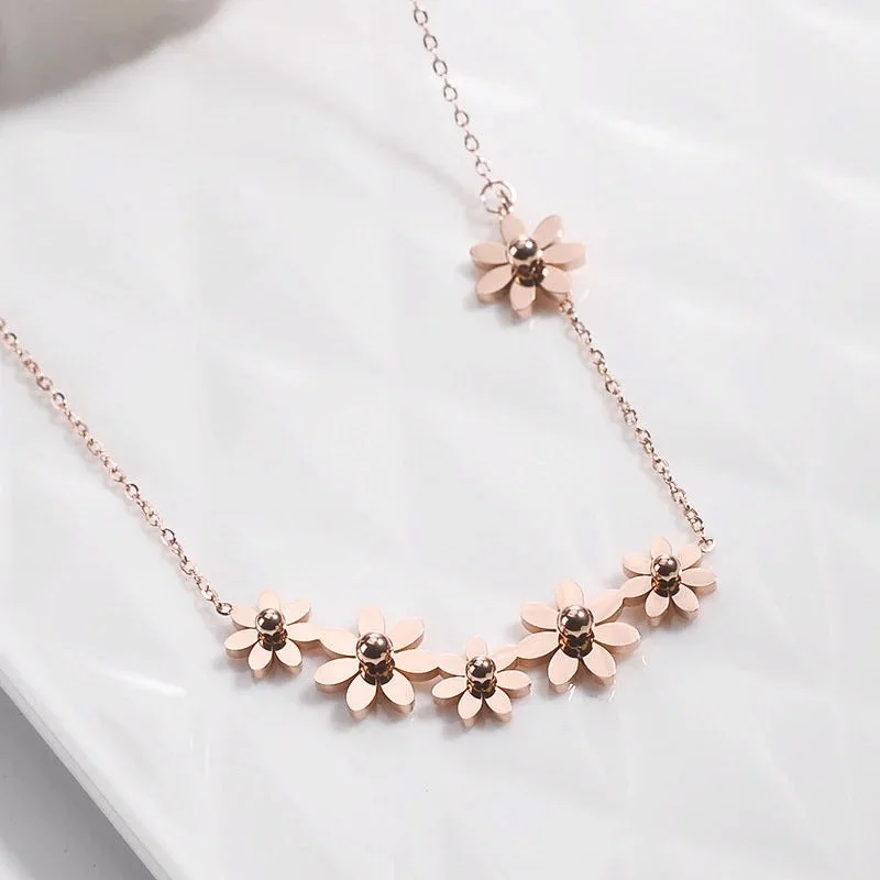 Rose Gold-Six SUNFLOWER