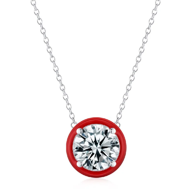 Platinum Red round Dy190132