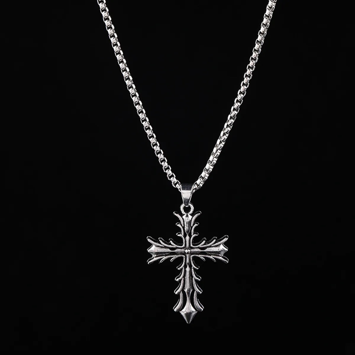 Cross Pearl Chain