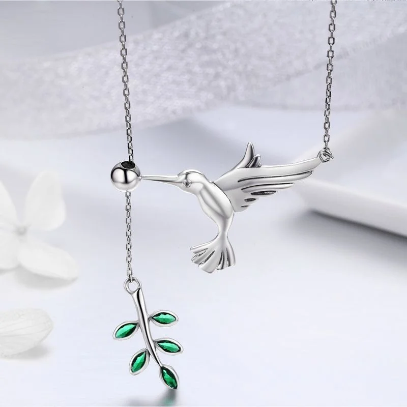 Durable Necklaces For Long Use-Casual Cute Little Bear Cat Butterfly Sterling Silver White Gold Plated Glass Zircon Necklace In Bulk