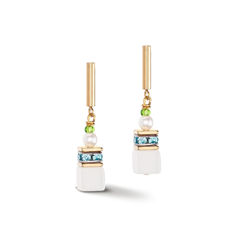 Earrings For Fun Days-GeoCUBE® Fusion Festive earrings multicolour