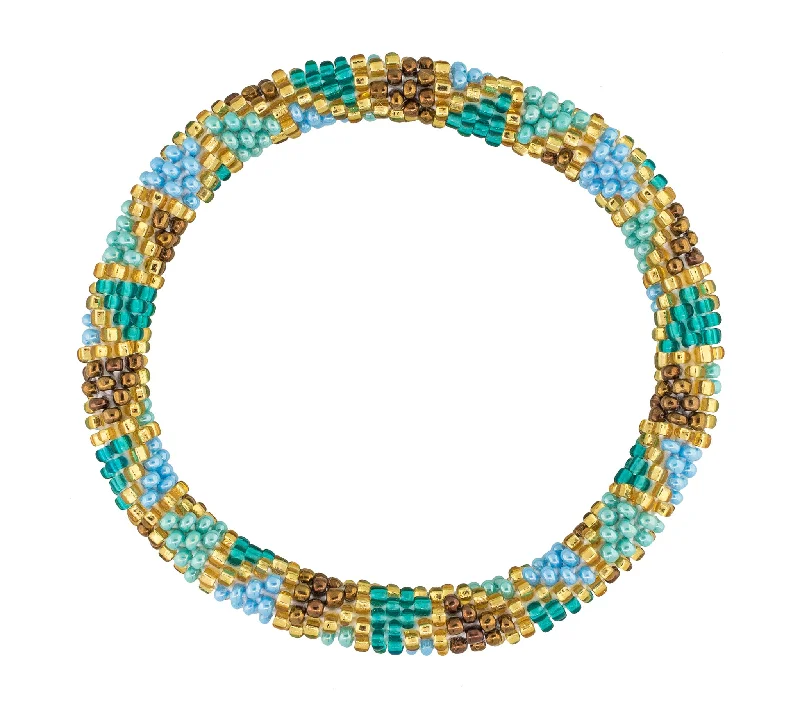 Bracelets Glow Rating-8 inch Roll-On® Bracelet <br> Queen Patina