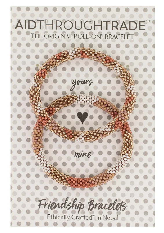 Bracelets For Low Glow-Roll-On® Friendship Bracelets <br> Terracotta