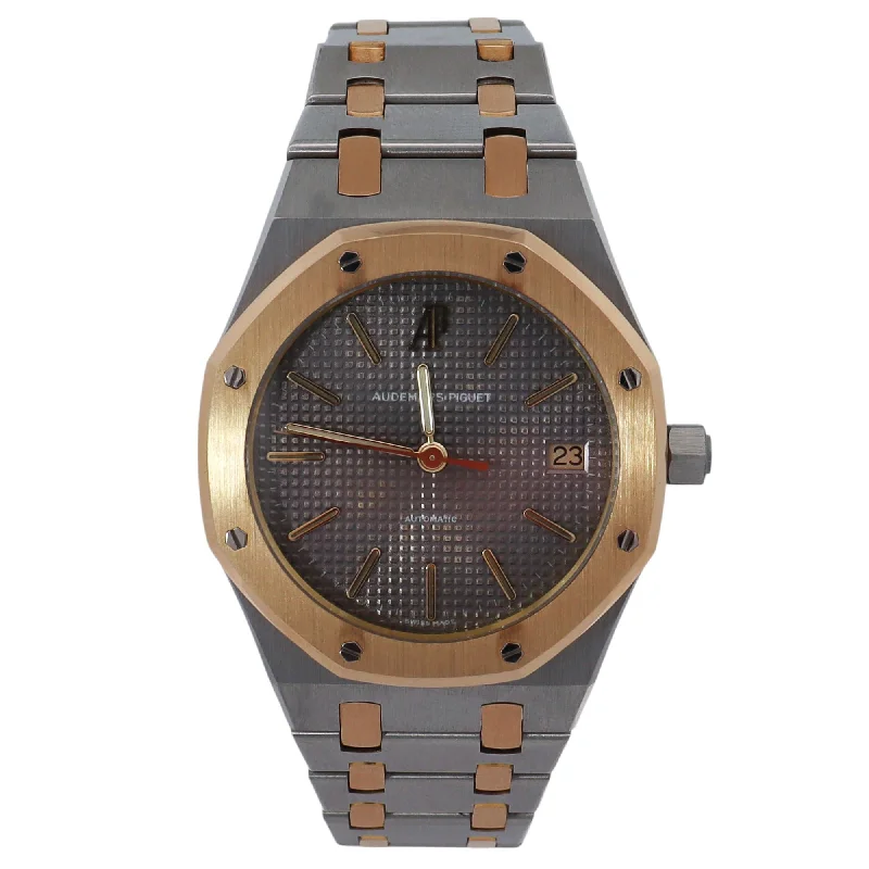 Best Shiny Watches-Audemars Piguet Royal Oak 36mm Grey Dial Watch Ref# 14790SA.O.0789SA.01