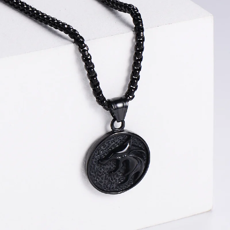 Black [0.35 * 60cm With Chain]]