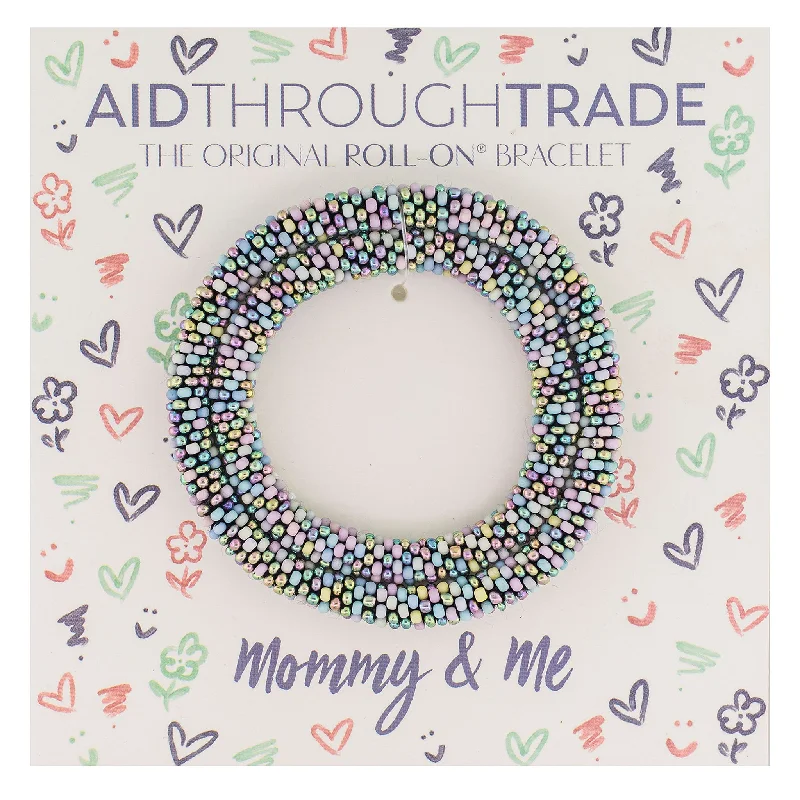 Bracelets Grip Advice-*NEW* Mommy & Me Roll-On® Bracelets <br> Pastel Moon