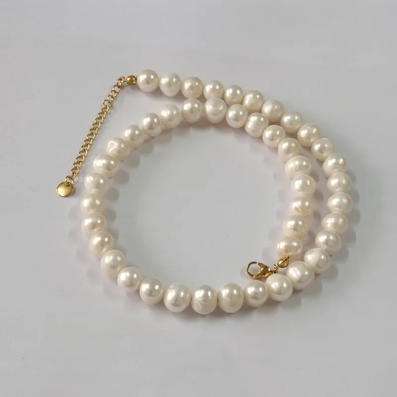 Lobster Buckle Adjustable Jin Zhini Same Natural Freshwater Pearl Necklace with High Cost Performance