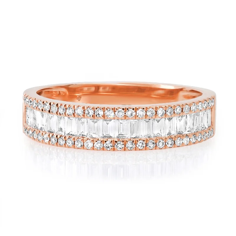 Rings For Low Glow-Baguette Bombshell Diamond Stacking Ring