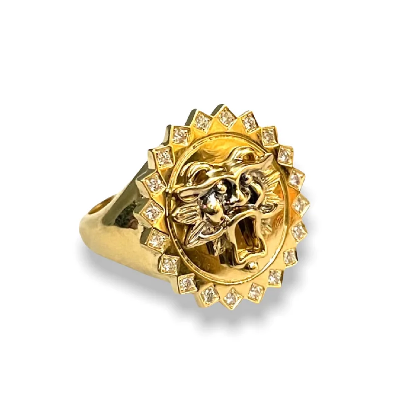 Rings For Calm Nights-Leo Lion Ring