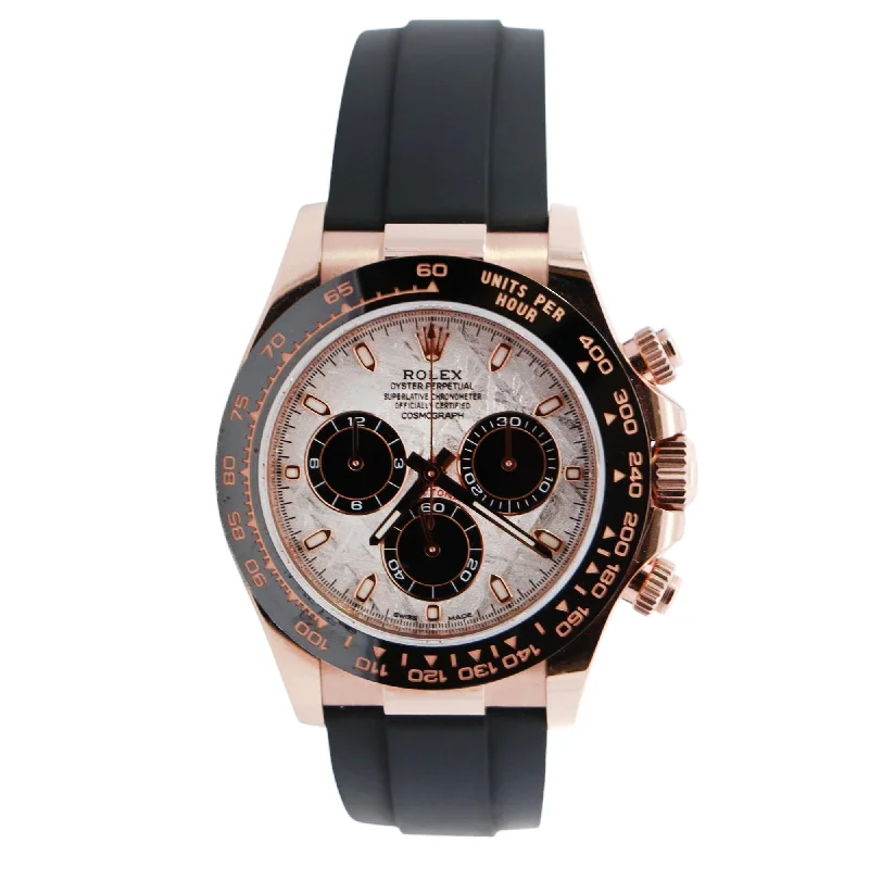 High Fit Watches-Rolex Daytona 40mm Meteorite Dial Watch Ref# 116515LN