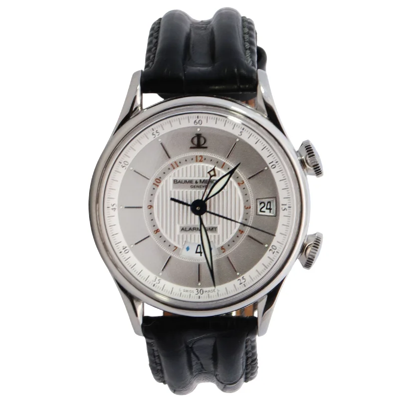 Watches For Festive Days-Baume & Mercier Classima 36mm Silver Dial Watch Ref# M0A08700