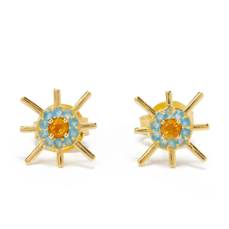 Best Pick Earrings-Sol Stud Earrings