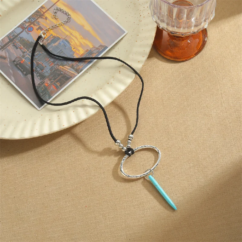 Ring Turquoise Pendant