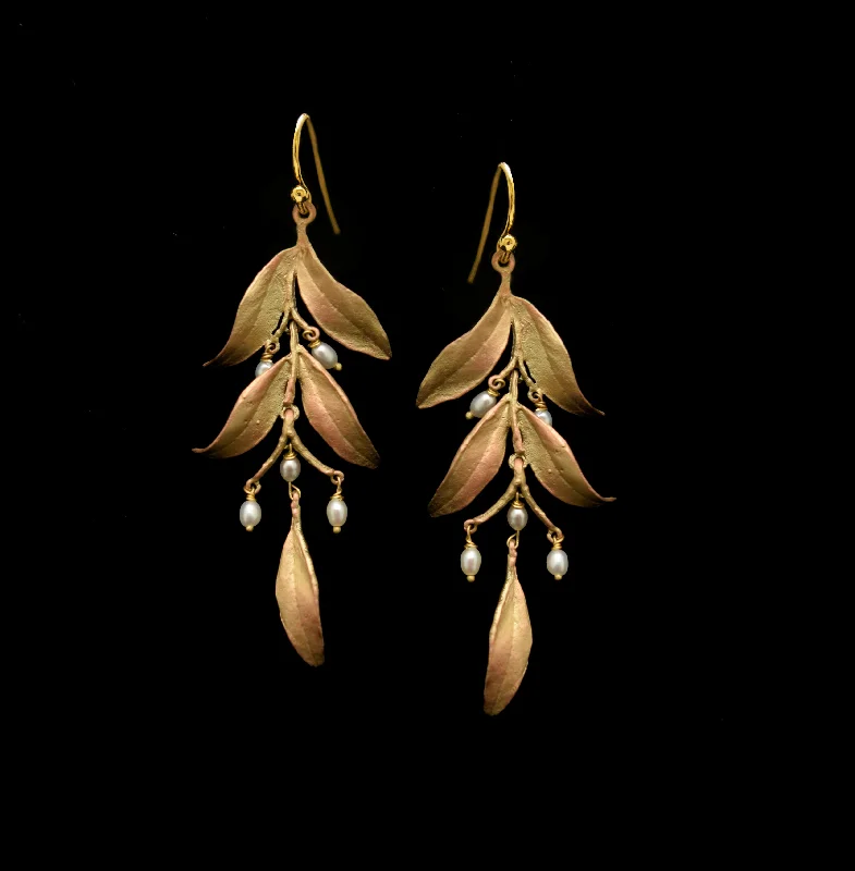 Best Luxe Earrings-Tapestry Statement Wire Earrings