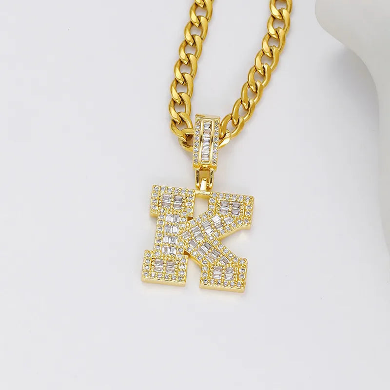 K (Pendant + Chain)