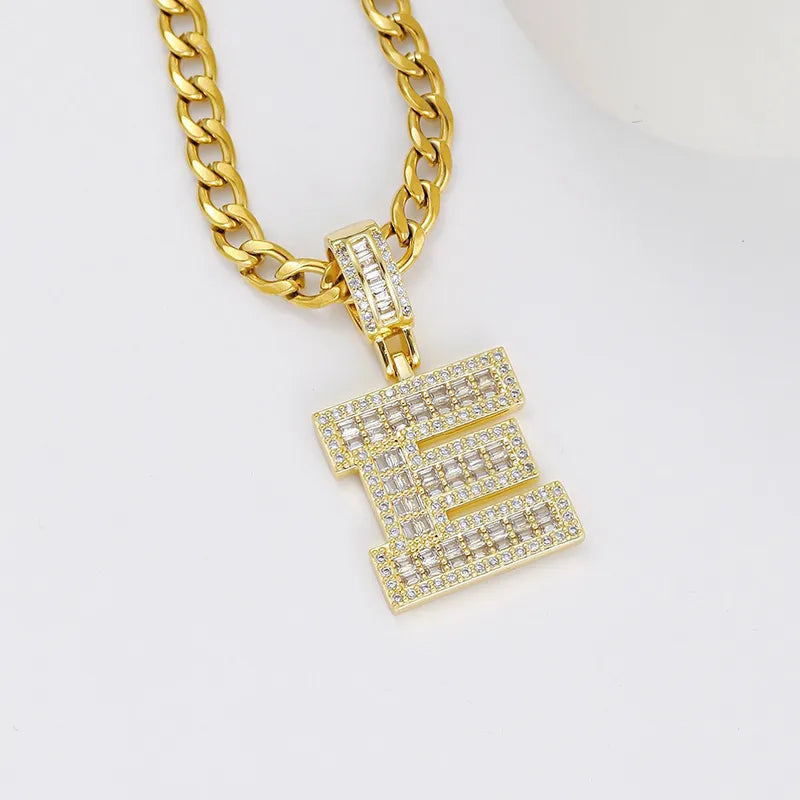 E (Pendant + Chain)