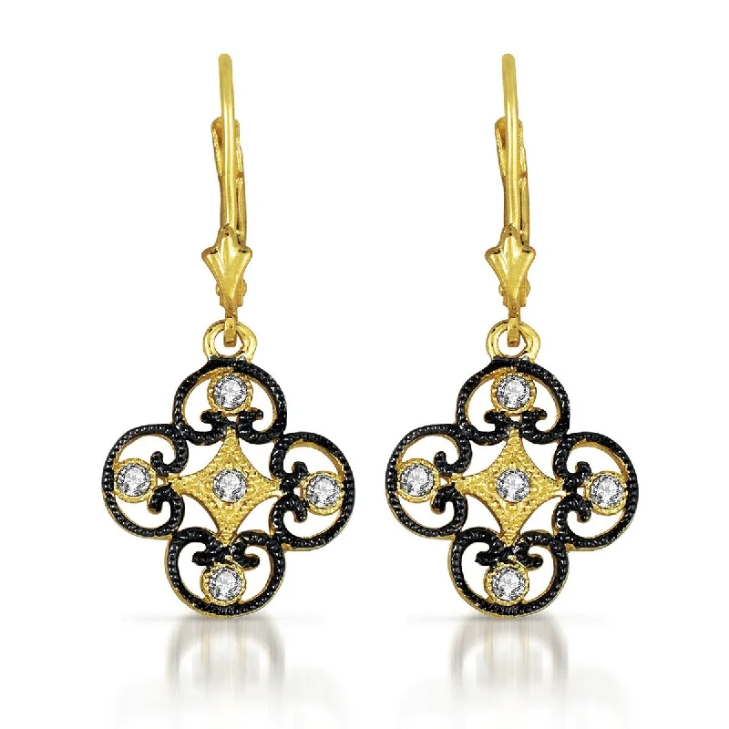 Earrings For Solo Style-Monfort Lattice Earrings