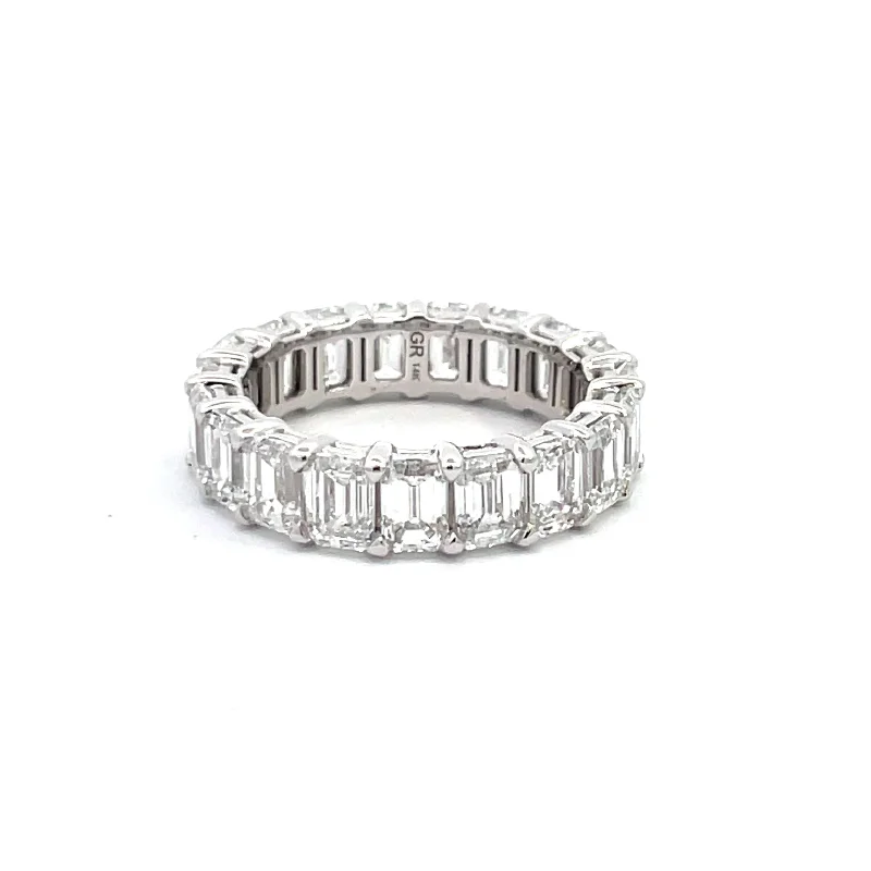 Best Unique Rings-Sustainable Baguette Diamond Eternity Band Ring