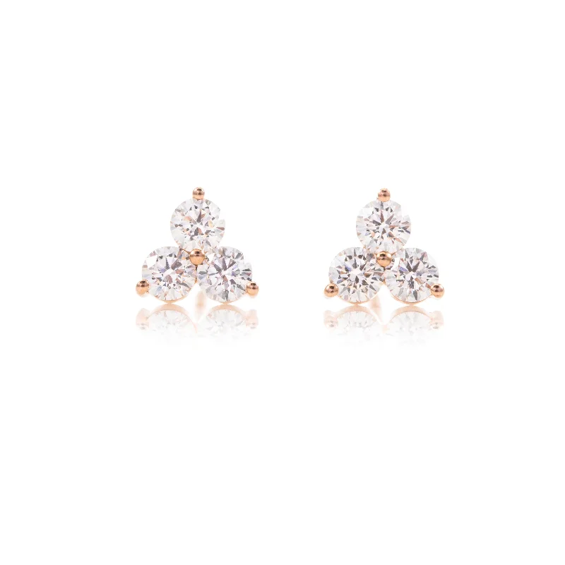 Earrings For Flat Vibes-Petite Flora Studs