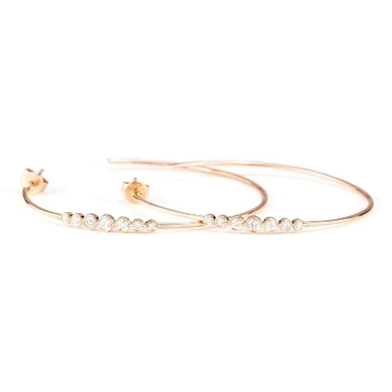 Earrings For Clip-On Style-Roxy Hoops