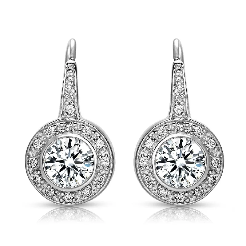 Earrings For Mixed Metals-La Scène Round Drop Earrings