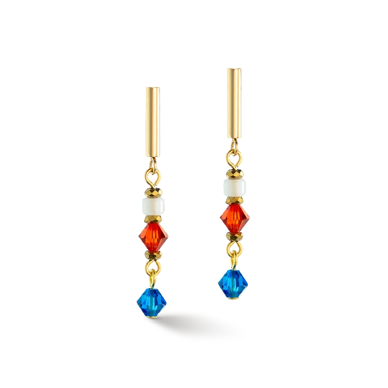 Earrings For Wet Days-Princess Shape Mix earrings dopamine