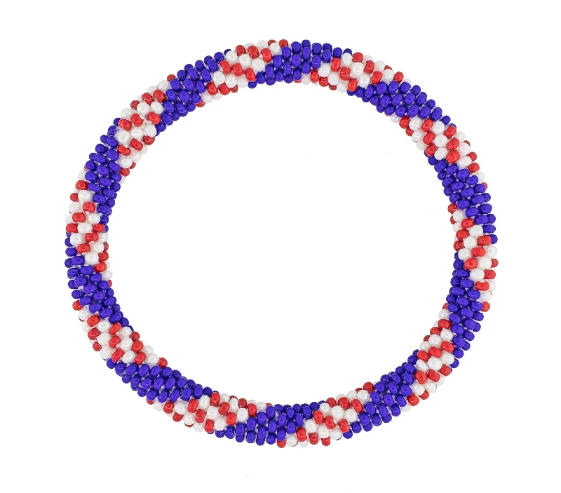 Bracelets For Subtle Glow-8 inch Roll-On® Bracelet <br> Star-Spangled Soirée