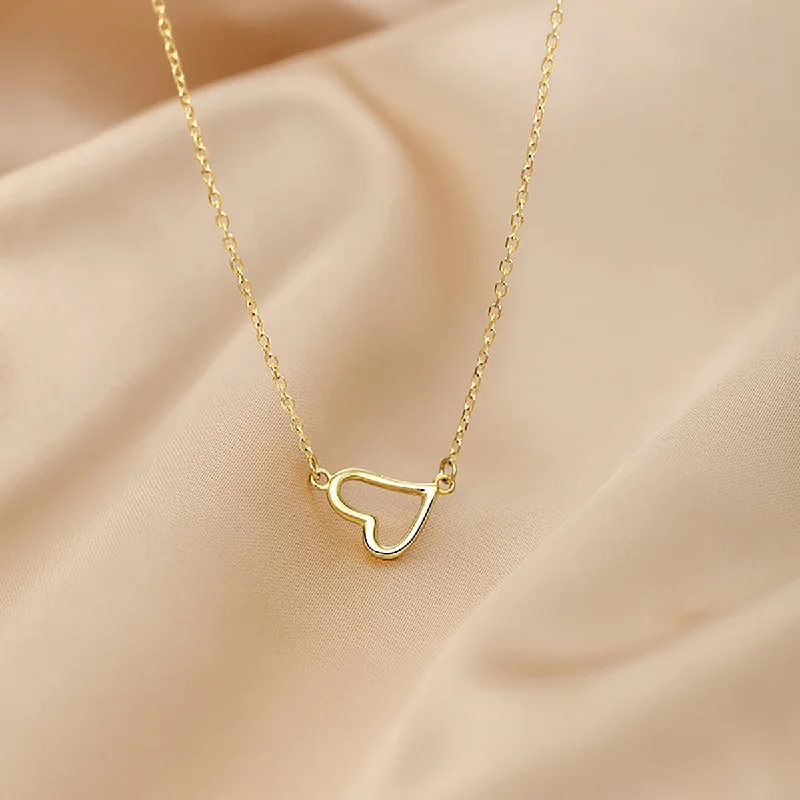 Summer Capsule Pink Heart Necklace