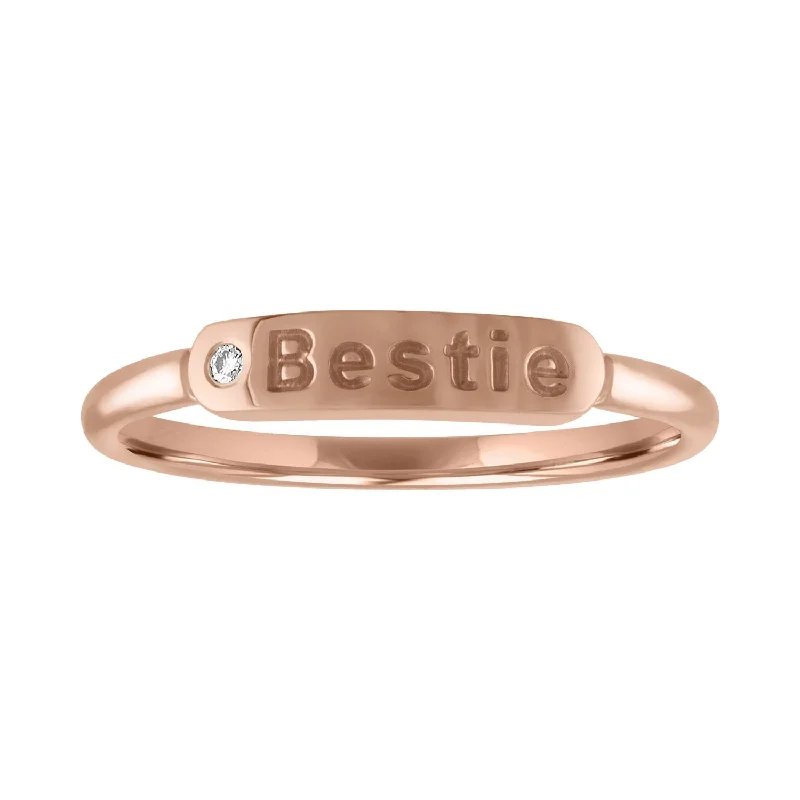 Rings Weight Tips-The Twiggy BESTIE Skinny Signet Ring