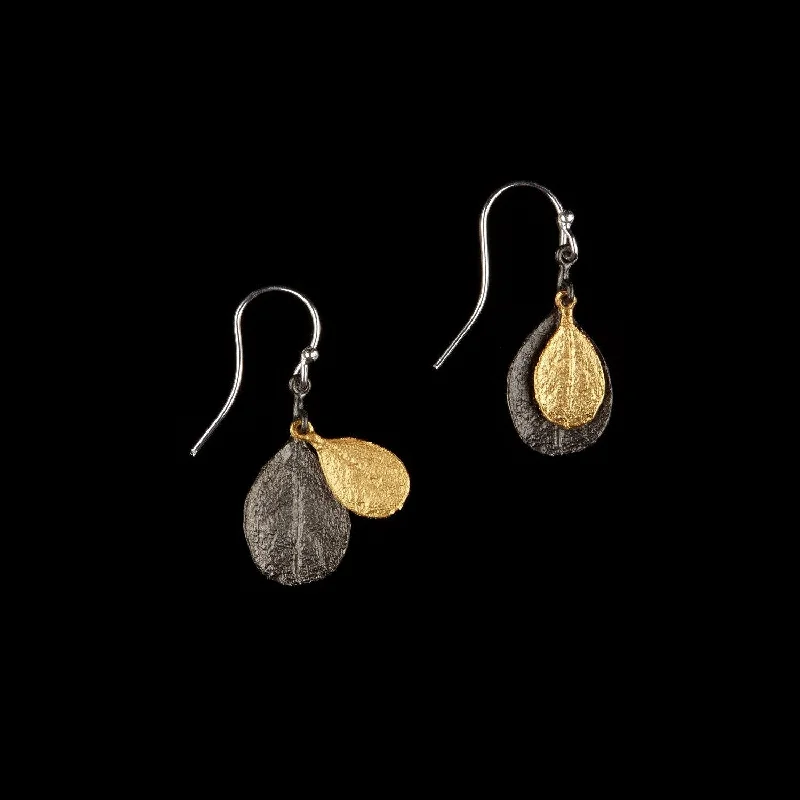 Earrings Shape Guide-Bahamian Bay Earring - Wire Gold/Gunmetal