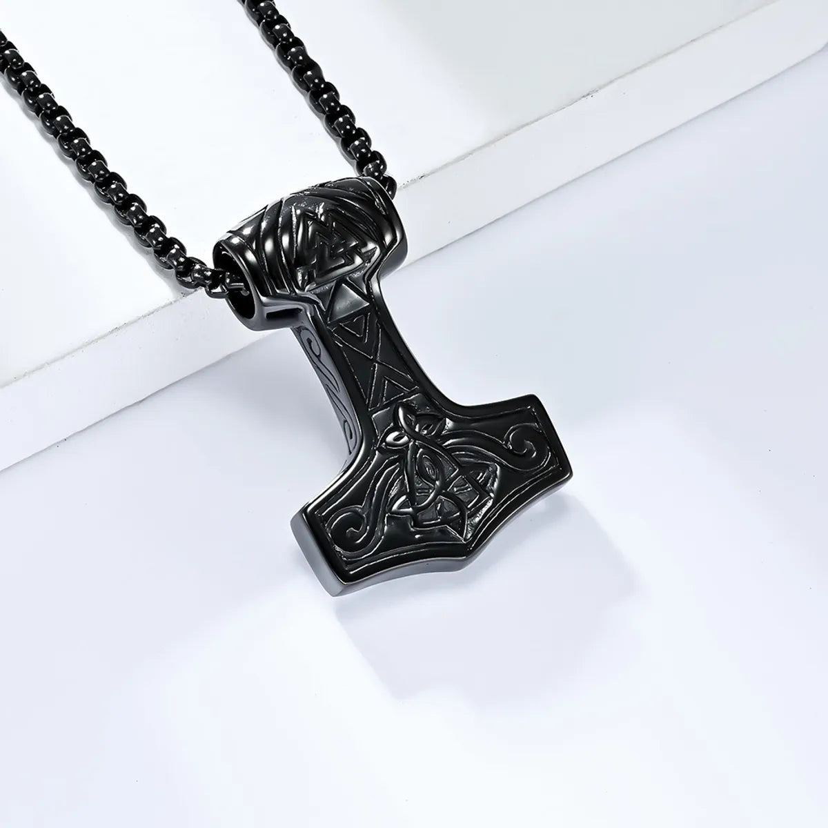 Black Pl001 Necklace 3 * 60cm