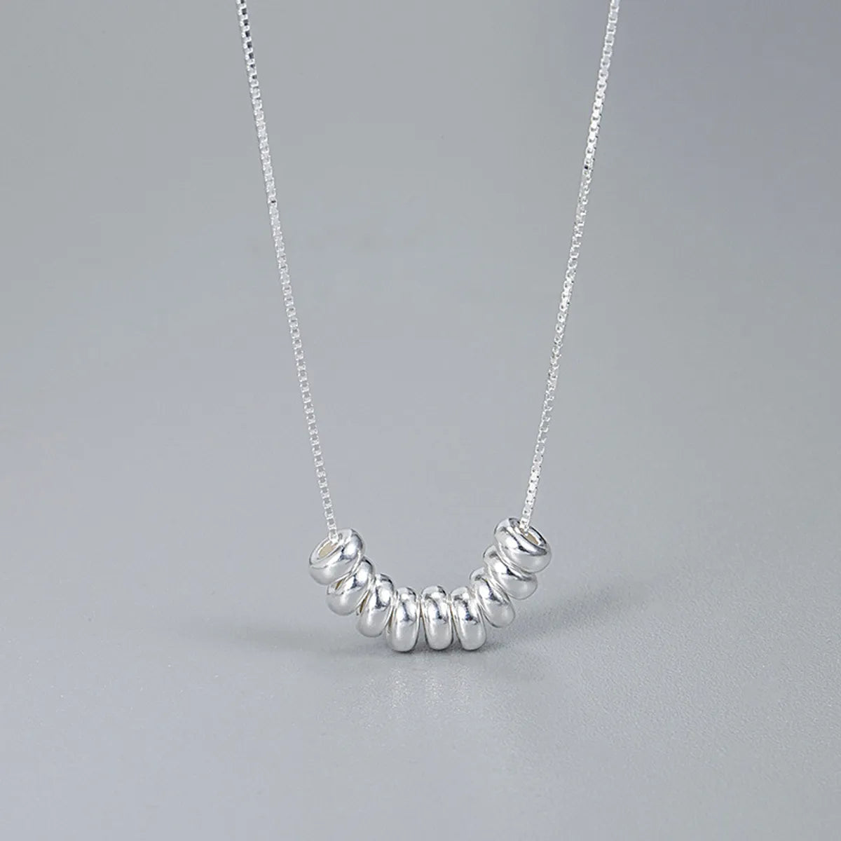 Necklaces Wear Guide-Ig Style Geometric Sterling Silver Plating Necklace