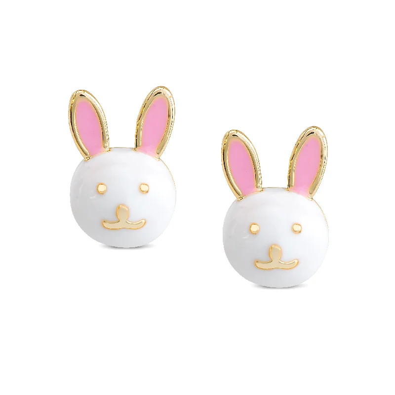 Extra Bold Earrings-Bunny Rabbit Stud Earrings