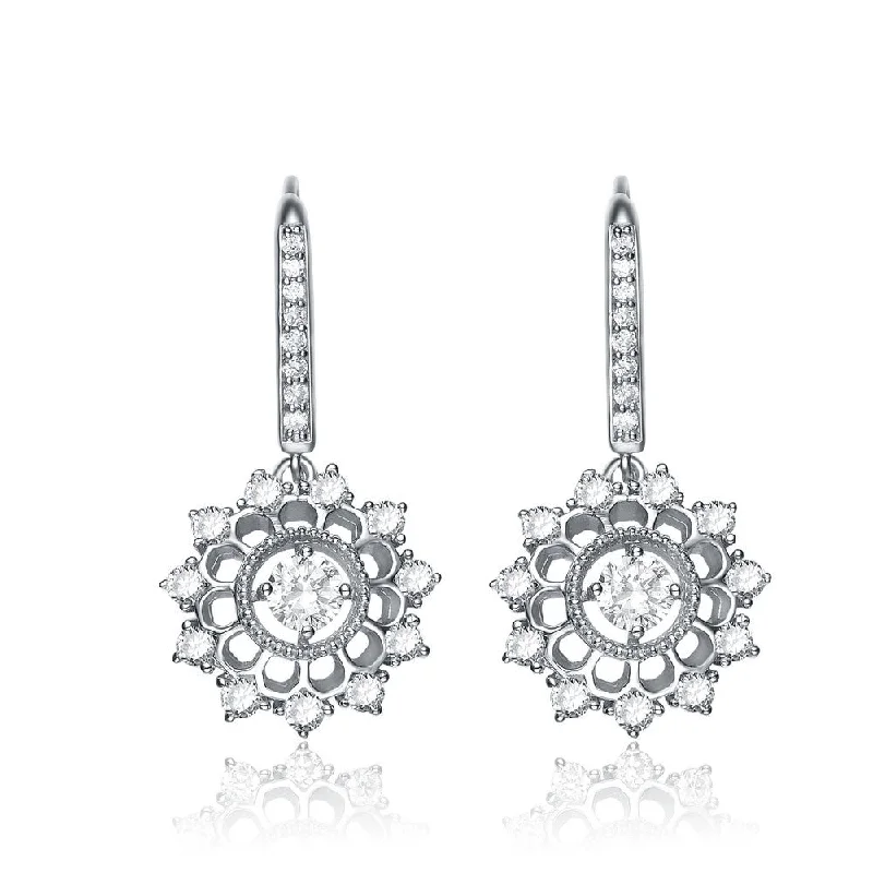 Earrings For Older Ladies-Caroline Marigold Drop Earrings