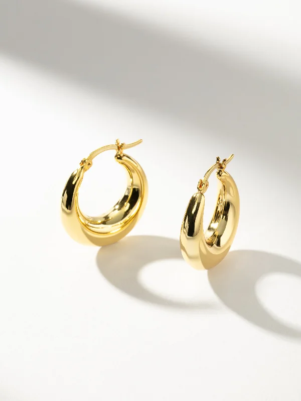 Earrings For Older Ladies-Rare Hoop Earrings