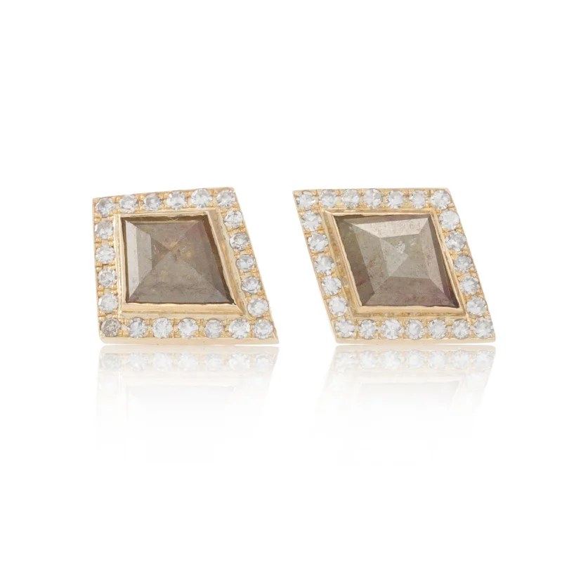 Earrings Quality Reviews-Kite Halo Studs