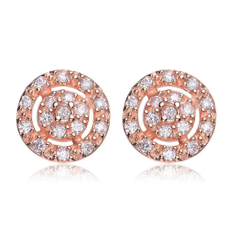 Cheap Earrings For Sale-Caroline Rose Plated Round Earrings