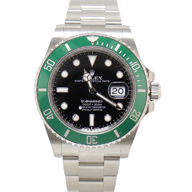 Watches For Quiet Moments-Rolex Submariner 41mm Black Dial Watch Ref# 126610LV