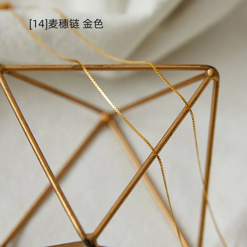 [14] Wheat Chain Gold 50cm